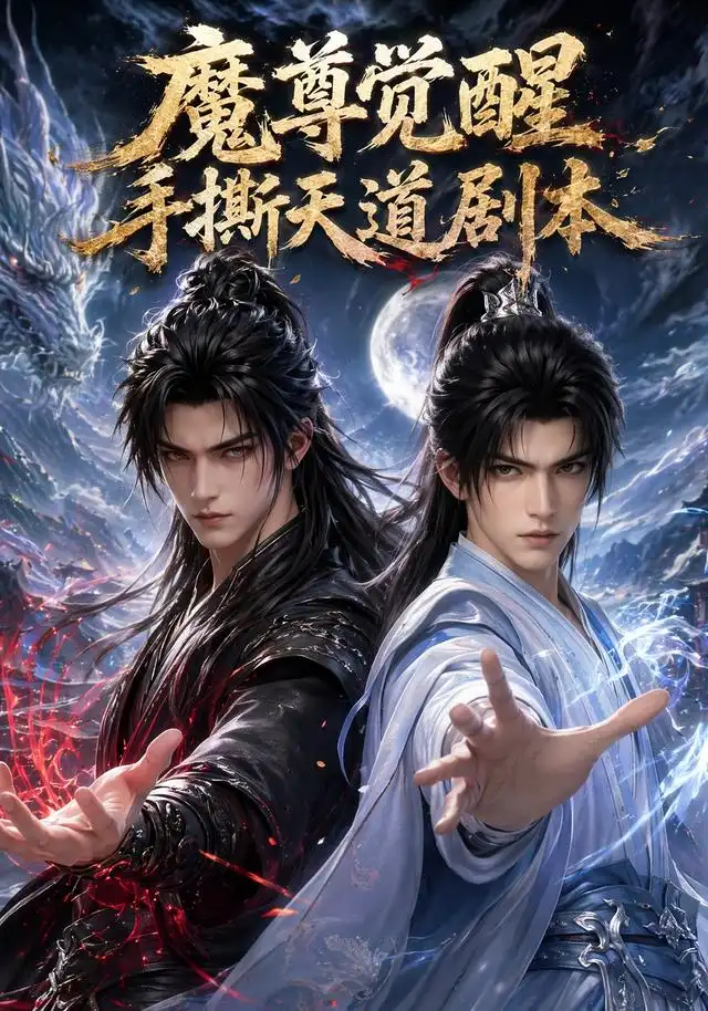 《魔尊觉醒：手撕天道剧本（87集）（夸克网盘）》短剧封面