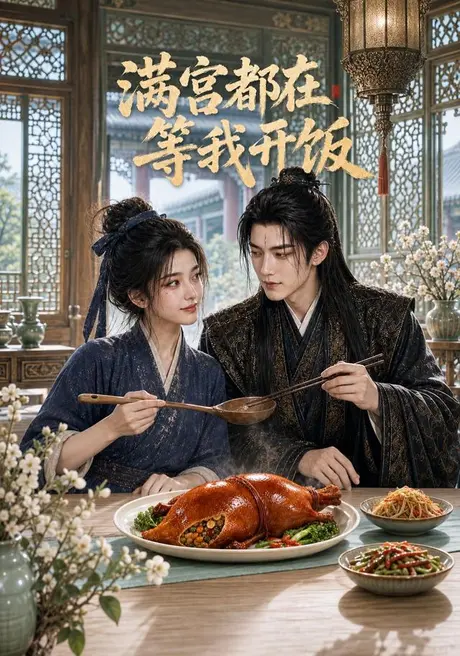 《满宫都在等我开饭（187集）AI短剧 (2026)》短剧封面