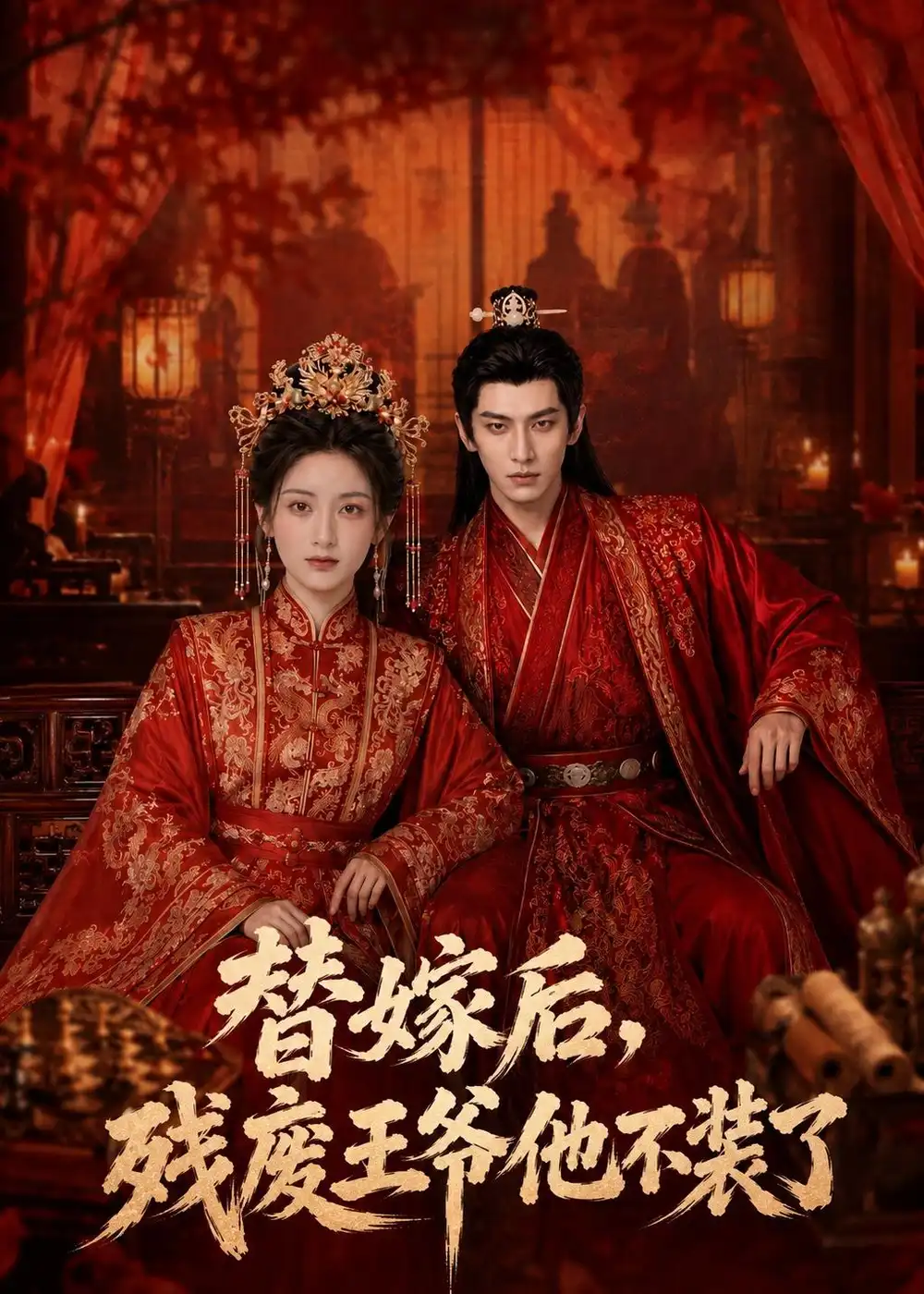 《替嫁后，残废王爷他不装了（68集）AI短剧（夸克网盘）》短剧封面