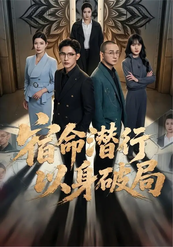 《宿命潜行，以身破局（80集）张恩浩＆宗白铧（夸克网盘）》短剧封面