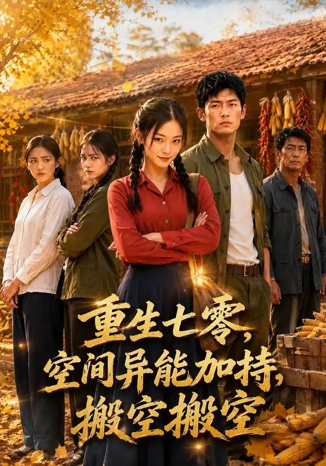 《重生七零，空间异能加持搬空搬空（91集）（夸克网盘）》短剧封面
