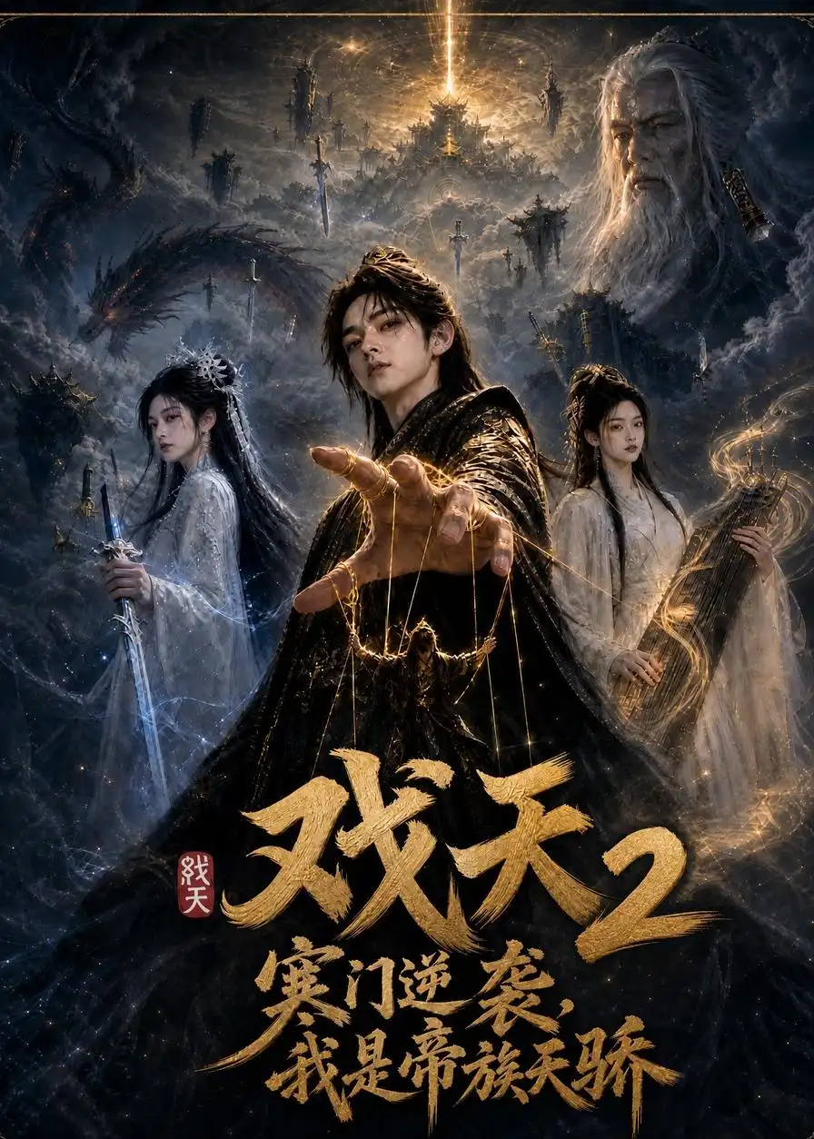 《戏天2:寒门逆袭?我是帝族天骄(52集)(夸克网盘)》短剧封面
