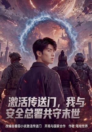 《激活传送门，我与安全总署共守末世（80集）（夸克网盘）》短剧封面