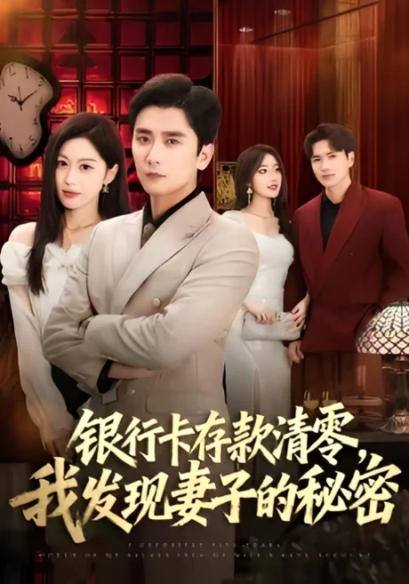 《银行卡存款清零，我发现妻子的秘密（60集）梅洋＆铭汐＆晓杨（百度网盘）》短剧封面