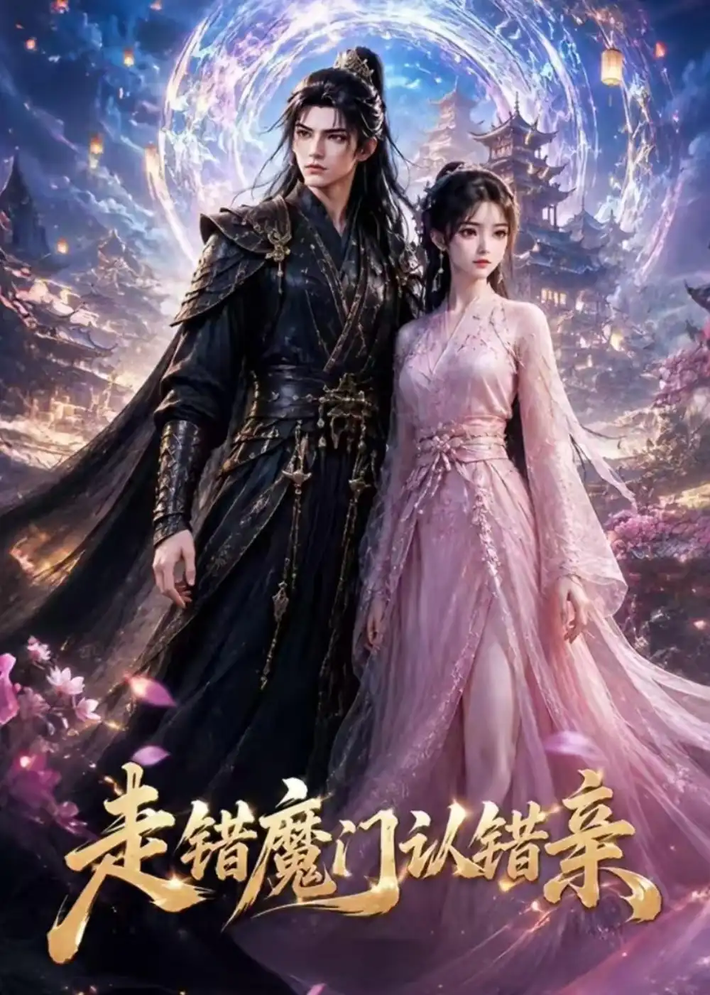 《走错魔门认错亲（39集）（夸克网盘）》短剧封面