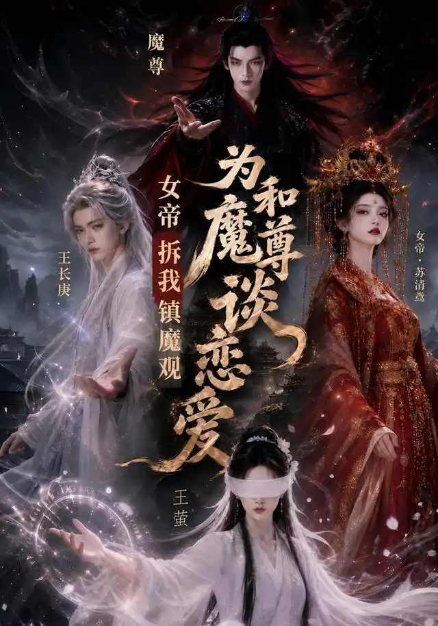 《为和魔尊谈恋爱女帝拆我镇魔观 （57集）（夸克网盘）》短剧封面