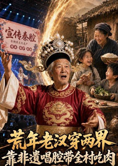 荒年老汉穿两界：靠非遗唱腔带全村吃肉（73集）（百度网盘）封面