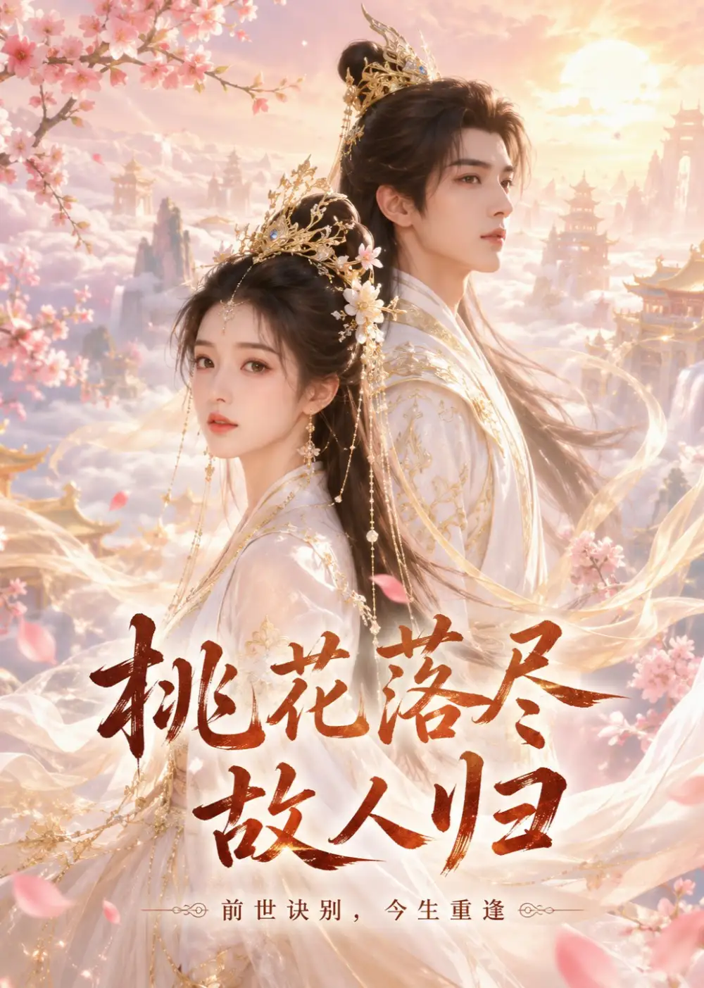《桃花落尽故人归(30集)AI短剧 (2026)》短剧封面