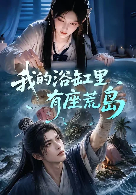 《我的浴缸里有座荒岛（85集）（夸克网盘）》短剧封面