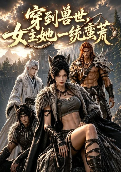《穿到兽世，女主她一统蛮荒（72集）（夸克网盘）》短剧封面