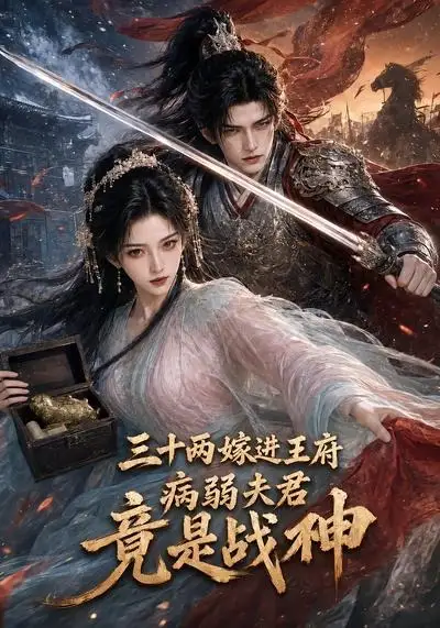《三十两嫁进王府，病弱夫君竟是战神（30集）（夸克网盘）》短剧封面