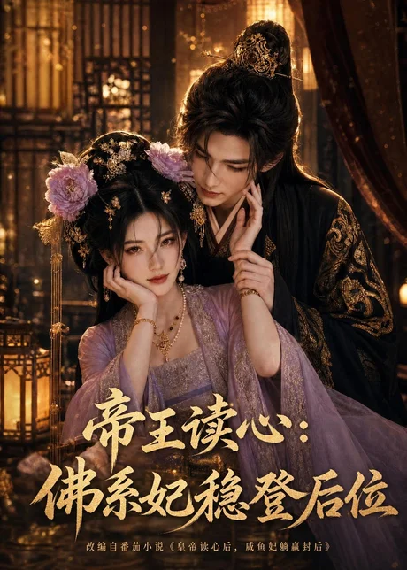 《帝王读心：佛系妃稳登后位（101集）（百度网盘）》短剧封面