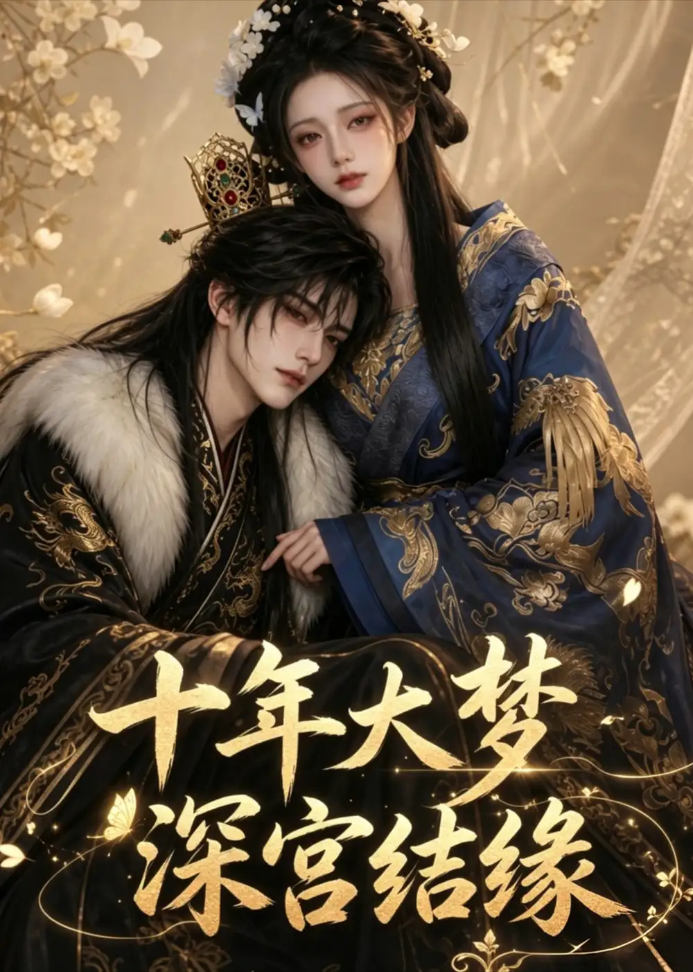 《十年大梦深宫结缘(77集)AI短剧 (2026)》短剧封面