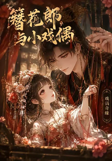 《簪花郎与小戏偶（60集）（夸克网盘）》短剧封面