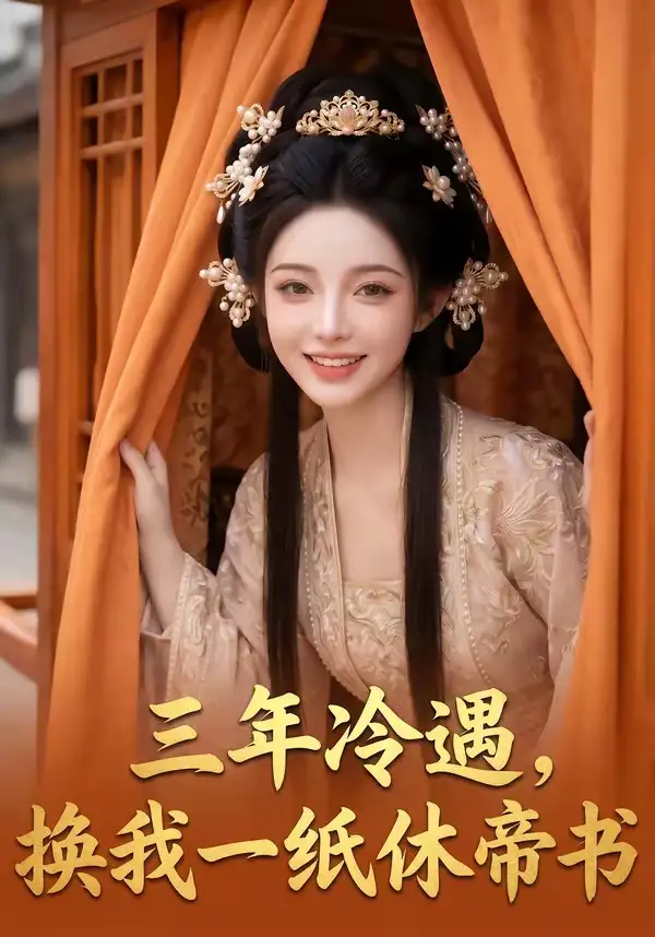 《三年冷遇，换我一纸休帝书（45集）（夸克网盘）》短剧封面