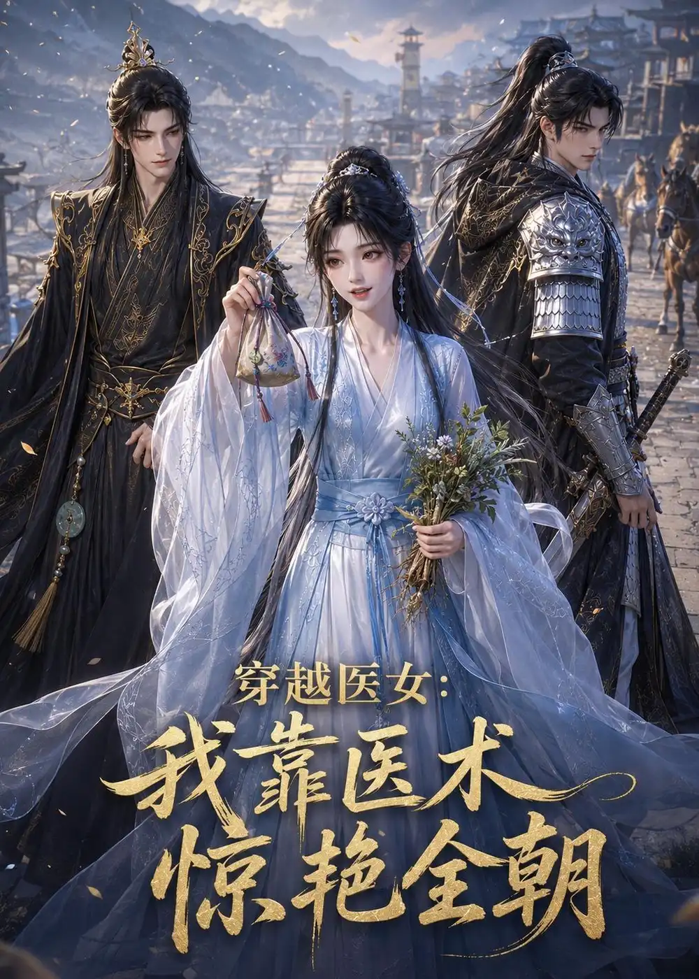 《穿越医女：我靠医术惊艳全朝（64集）（夸克网盘）》短剧封面