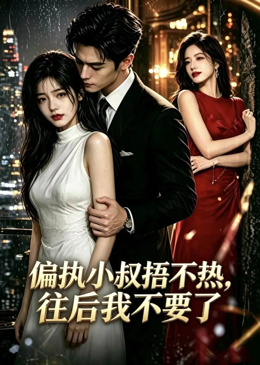 《偏执小叔捂不热，往后我不要了（80集）AI短剧 (2026)》短剧封面