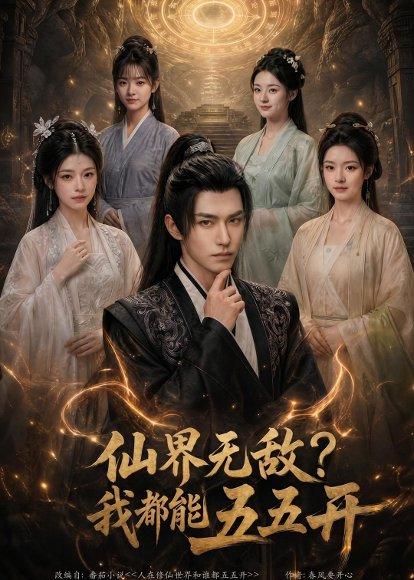 仙界无敌？我都能五五开（72集）Ai短剧（百度网盘）封面图 - 仙侠短剧
