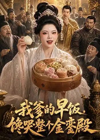 《我爹的早饭,馋哭整个金銮殿(20集)(夸克网盘)》短剧封面