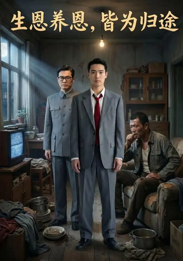 《生恩养恩，皆为归途（39集）AI短剧（夸克网盘）》短剧封面