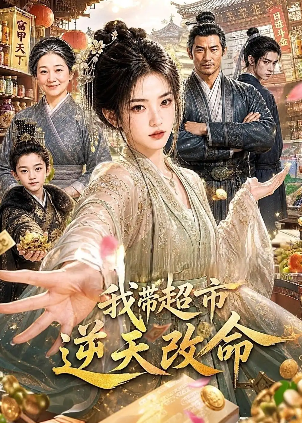 《我带超市逆天改命（112集）（夸克网盘）》短剧封面