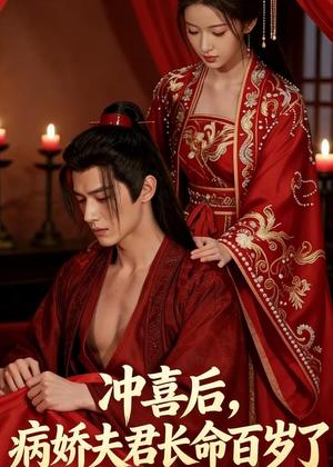 冲喜后，病娇夫君长命百岁了（38集）AI短剧（夸克网盘）封面