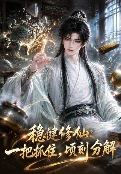 《稳健修仙：一把抓住顷刻分解（100集）动漫（百度网盘）》短剧封面