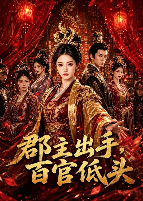 《郡主出手百官低头（35集）AI短剧 (2026)》短剧封面