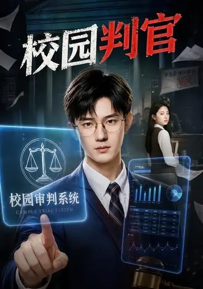 《校园判官(52集)(夸克网盘)》短剧封面
