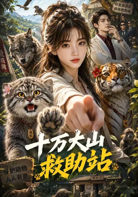 《十万大山救助站（59集）（百度网盘）》短剧封面