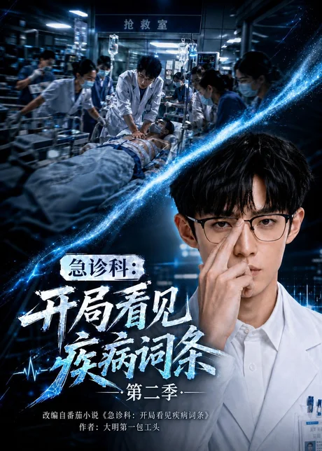 《急诊科:开局看见疾病词条第二季(71集)(百度网盘)》短剧封面