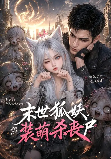 《末世狐妖，装萌杀丧尸（55集）（夸克网盘）》短剧封面