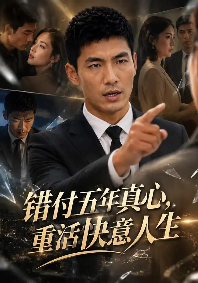 《错付五年真心，重活快意人生（23集）AI短剧（夸克网盘）》短剧封面