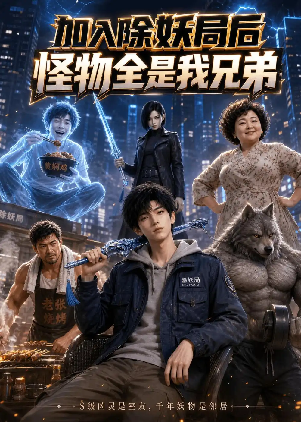 《加入CYJ后，GW全是我X弟（36集）AI短剧》短剧封面