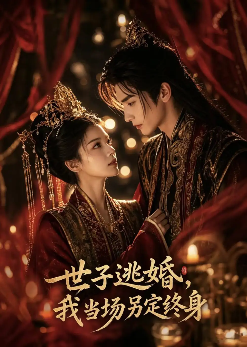 《世子逃婚,我当场另定终身(60集)AI短剧 (2026)》短剧封面