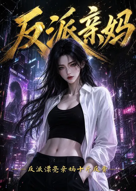 《反派亲妈:反派漂亮亲妈十斤反骨(153集)(夸克网盘)》短剧封面