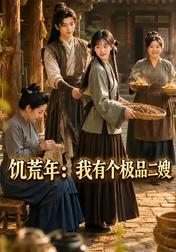 《饥荒年:我有个极品二嫂(136集)(夸克网盘)》短剧封面