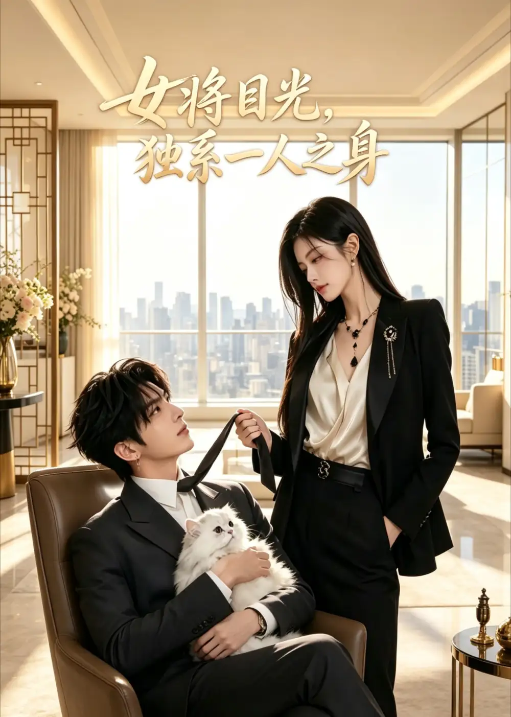 《女将目光，独系一人之身（61集）AI短剧 (2026)》短剧封面