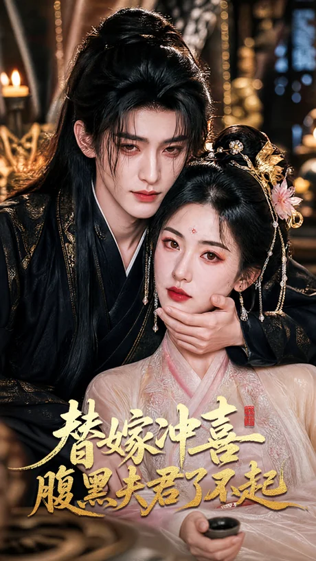 《替嫁冲喜腹黑夫君了不起（58集）（夸克网盘）》短剧封面
