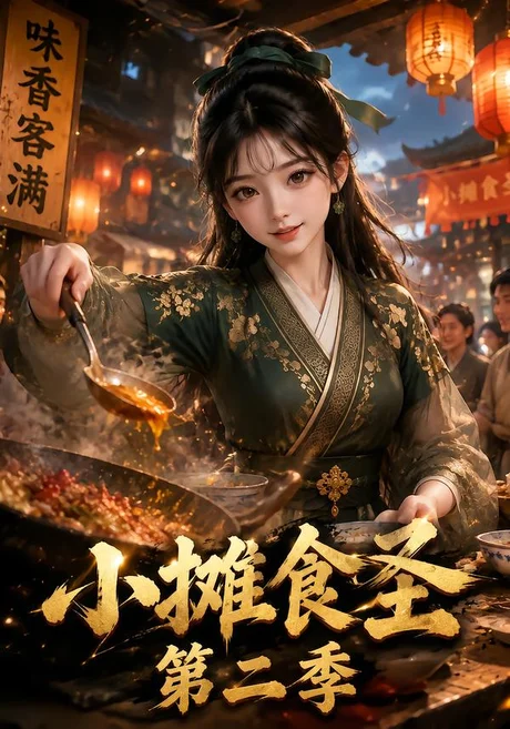 《小摊食圣第二季（150集）（夸克网盘）》短剧封面