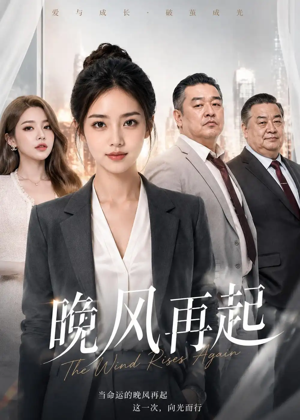 《晚风再起（30集）Ai短剧（夸克网盘）》短剧封面