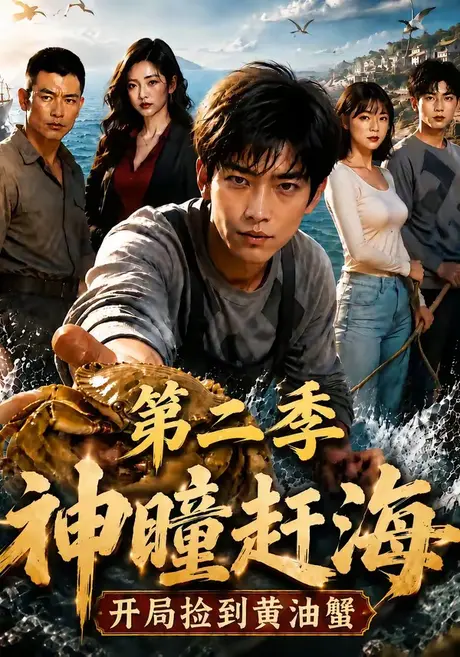《神瞳赶海开局捡到黄油蟹第二季（133集）（夸克网盘）》短剧封面