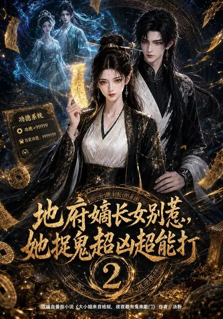《地府嫡长女别惹,她捉鬼超凶超能打2(138集)(夸克网盘)》短剧封面