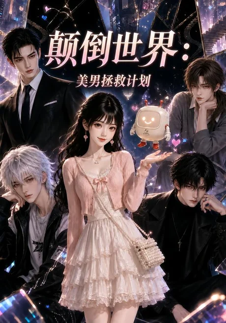 《颠倒世界：美男拯救计划（135集）（夸克网盘）》短剧封面