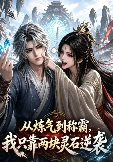 《从炼气到称霸，我只靠两块灵石逆袭（122集）（夸克网盘）》短剧封面