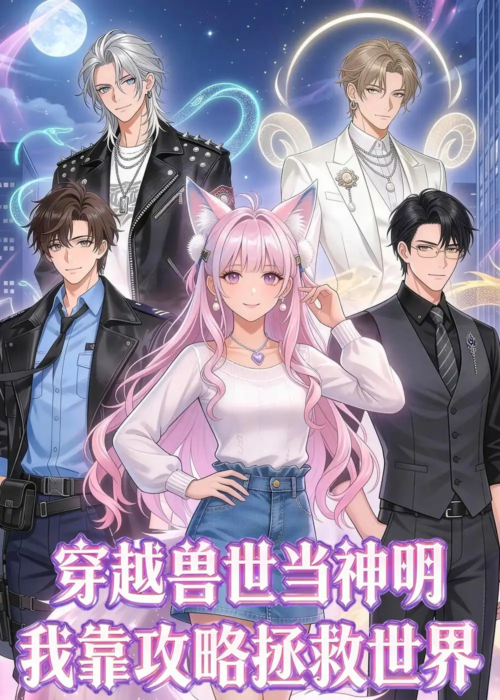 《穿越兽世当神明，我靠攻略拯救世界（61集）（夸克网盘）》短剧封面