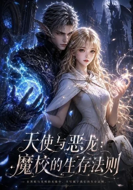 《天使与恶龙:魔校的生存法则(17集)(百度网盘)》短剧封面