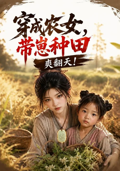《穿成农女，带崽种田爽翻天（120集）薛刚＆王初伊（夸克网盘）》短剧封面