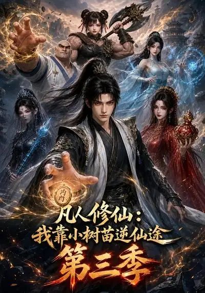 《凡人修仙:我靠小树苗逆仙途第三季(99集)AI短剧 (2026)》短剧封面
