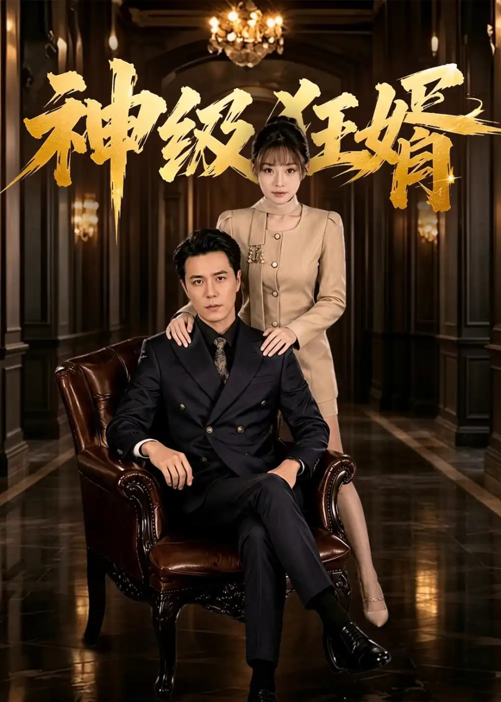 《神级狂婿（76集）谢炎风＆陈羽佳＆王林凯（夸克网盘）》短剧封面